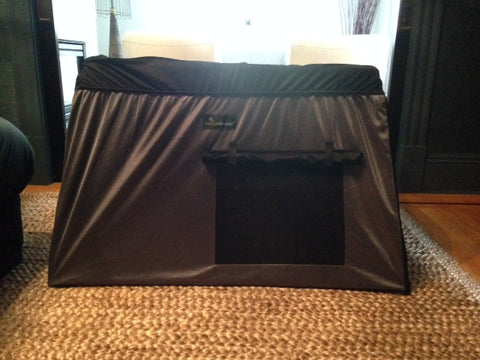 SnoozeShade for Pack'n'Plays on BabyBjorn travel crib