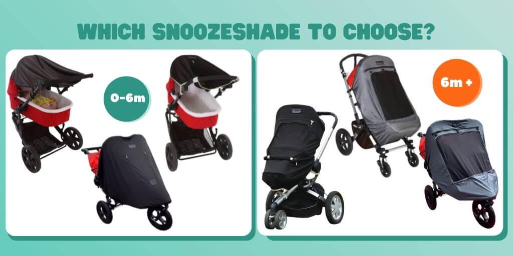 Which SnoozeShade for strollers do you need?
